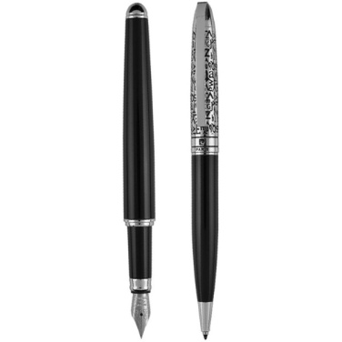 Logotrade promotional gifts photo of: Writing set ballpoint pen & fountain pen JACQUES Pierre Cardin