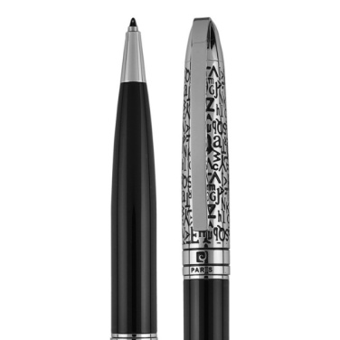 Logo trade promotional merchandise image of: Writing set ballpoint pen & fountain pen JACQUES Pierre Cardin