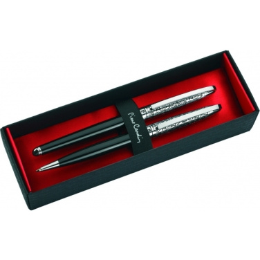 Logo trade business gift photo of: Writing set ballpoint pen & fountain pen JACQUES Pierre Cardin