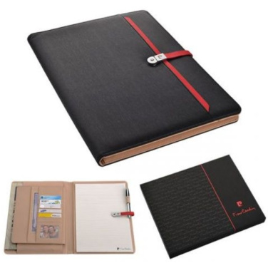 Logo trade corporate gifts image of: Folder Dimitri Pierre Cardin