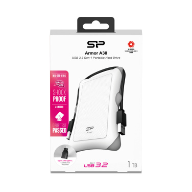 Logotrade promotional giveaways photo of: Hard Disc Silicon Power Armor A30 2TB