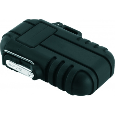 Logotrade promotional giveaway picture of: Ecological lighter SANFORD Schwarzwolf