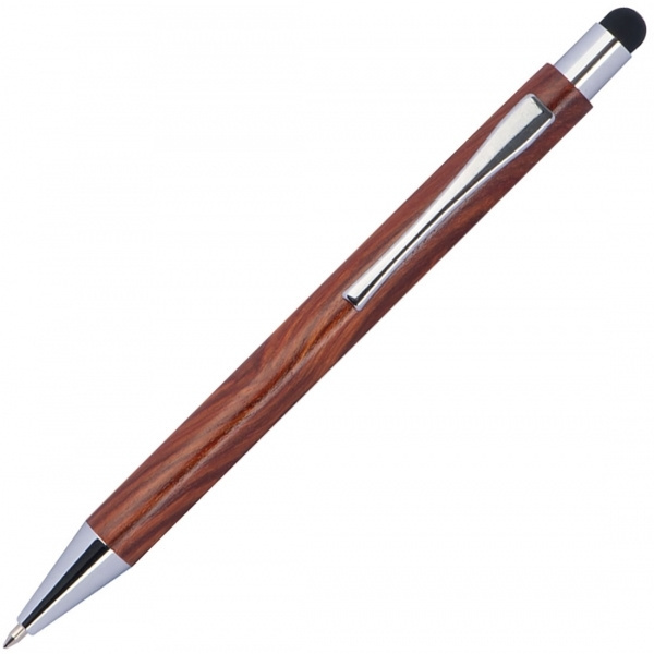 Logotrade promotional gift picture of: Wooden ballpen BILZEN