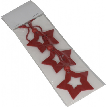 Logo trade promotional items image of: Star pendant set ESSEN