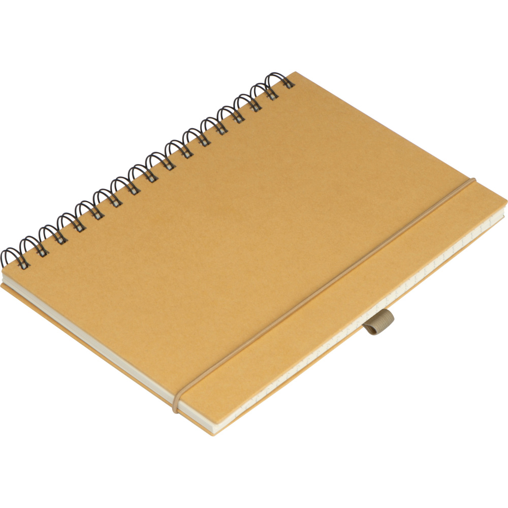Logotrade promotional product picture of: Cardboard notebook SILKEBORG