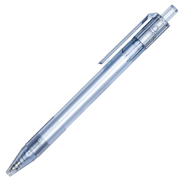 Logo trade promotional item photo of: Transparent ballpen GLASGOW