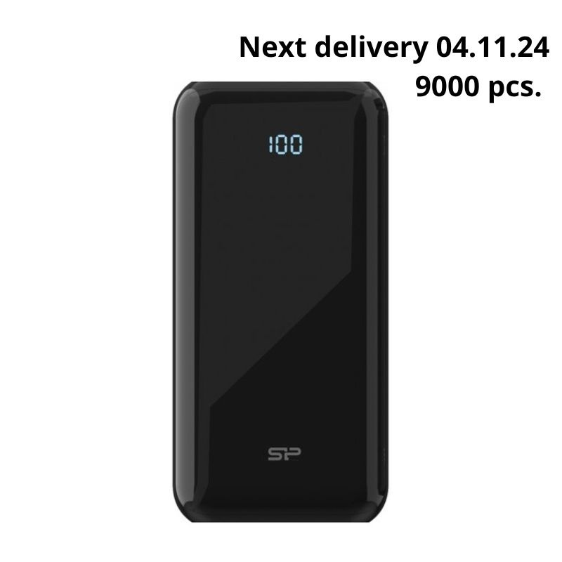 Logo trade corporate gifts image of: Power bank Silicon Power QS28 20000 mAh