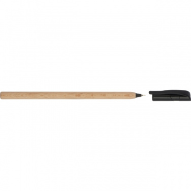 Logo trade promotional item photo of: Wooden ballpen PALMDALE