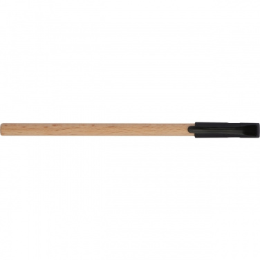 Logo trade promotional merchandise picture of: Wooden ballpen PALMDALE
