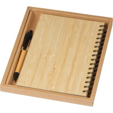 Logo trade promotional gifts picture of: A5 notebook PISA