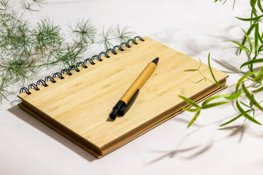 Logo trade corporate gift photo of: A5 notebook PISA