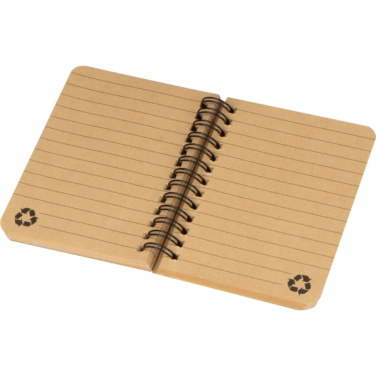 Logo trade advertising products picture of: A6 notebook PHOENIX