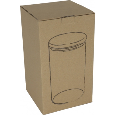 Logo trade promotional merchandise image of: Borosilicate container ONTARIO 1000 ml