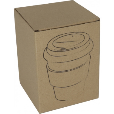 Logo trade corporate gift photo of: Glass drinking cup WROCŁAW 350ml