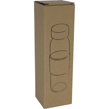 Logotrade promotional product picture of: Glass bottle SKOPJE 500 ml