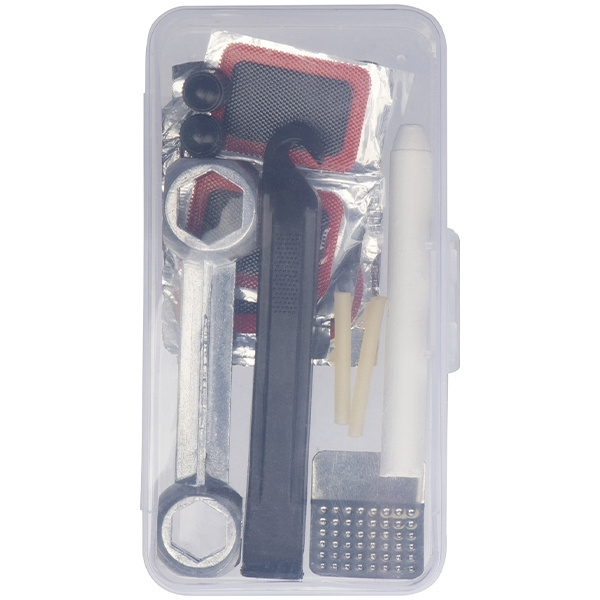 Logo trade promotional merchandise image of: Bicycle repair kit ROCHELLE