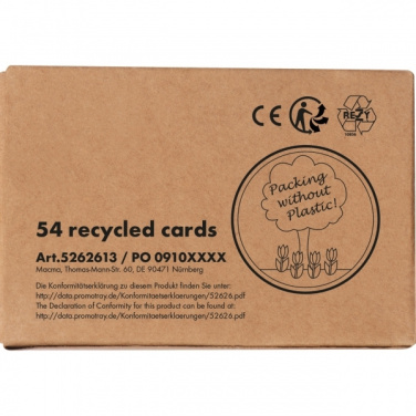 Logotrade promotional product image of: Playing cards NEW CASTLE