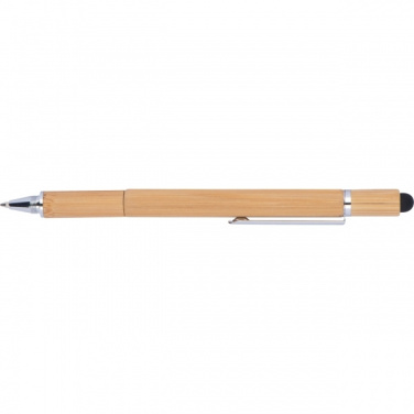 Logo trade promotional merchandise picture of: 6in1 multifunctional pen COIMBRA