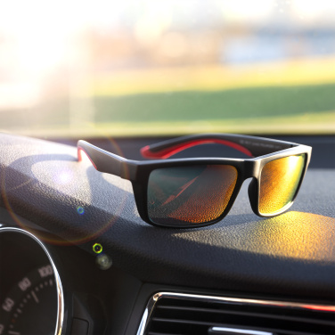 Logotrade advertising products photo of: Sunglasses IRAVADI Schwarzwolf