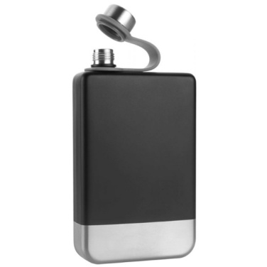 Logotrade promotional product picture of: Hip flask set TAHAT Schwarzwolf