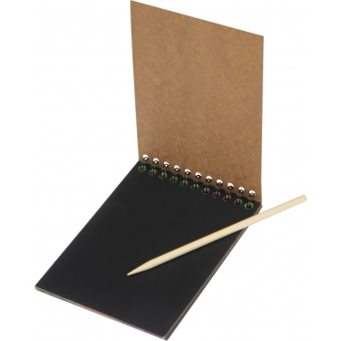 Logo trade promotional merchandise picture of: Scratching block INNSBRUCK