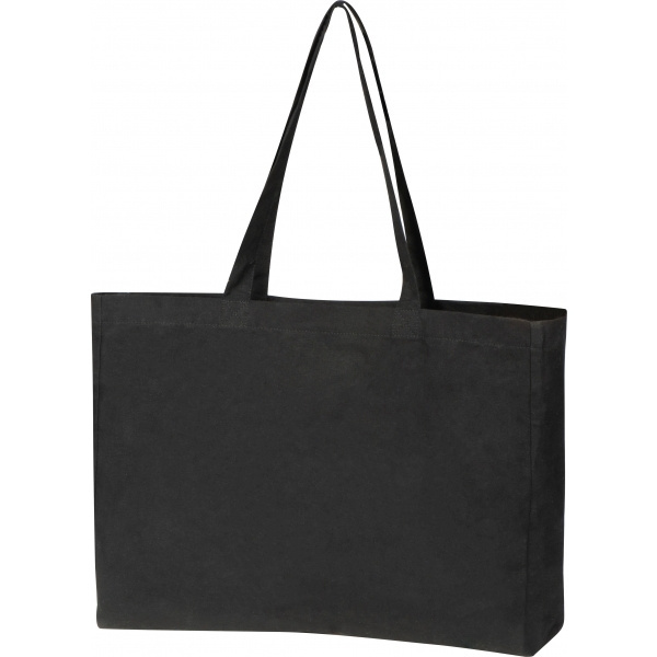 Logotrade promotional giveaway image of: Organic cotton bag BARI