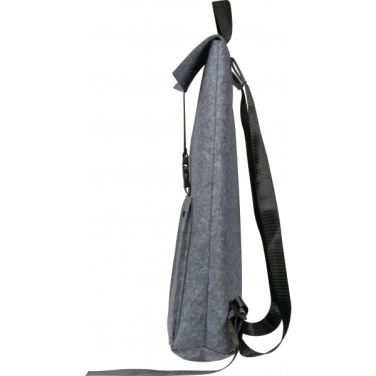 Logotrade promotional merchandise image of: RPET Felt Backpack BIRMINGHAM