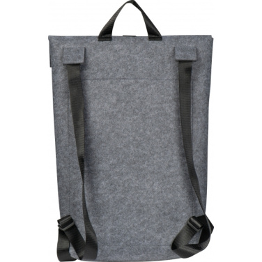 Logotrade corporate gift picture of: RPET Felt Backpack BIRMINGHAM