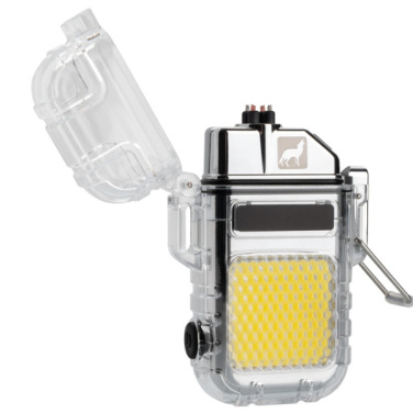 Logo trade promotional products picture of: Electrical lighter CALBUCO Schwarzwolf