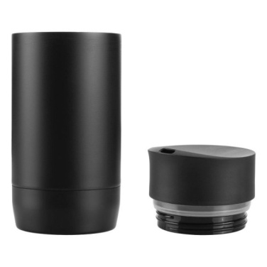 Logotrade business gift image of: Thermo mug ADRASAN 240 ml Schwarzwolf