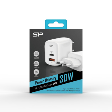 Logotrade promotional merchandise picture of: SILICON POWER fast charger QM25