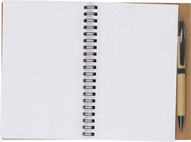 Logotrade promotional product picture of: Spiral notebook Ravenna