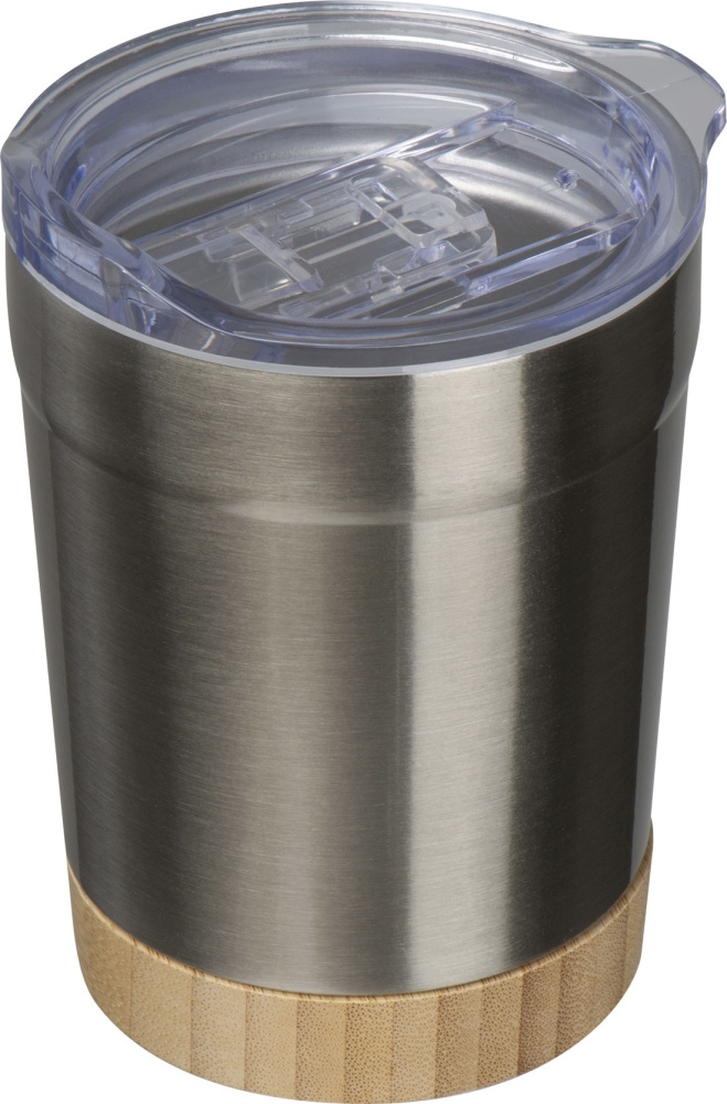 Logo trade promotional items image of: Recycled steel cup Turin