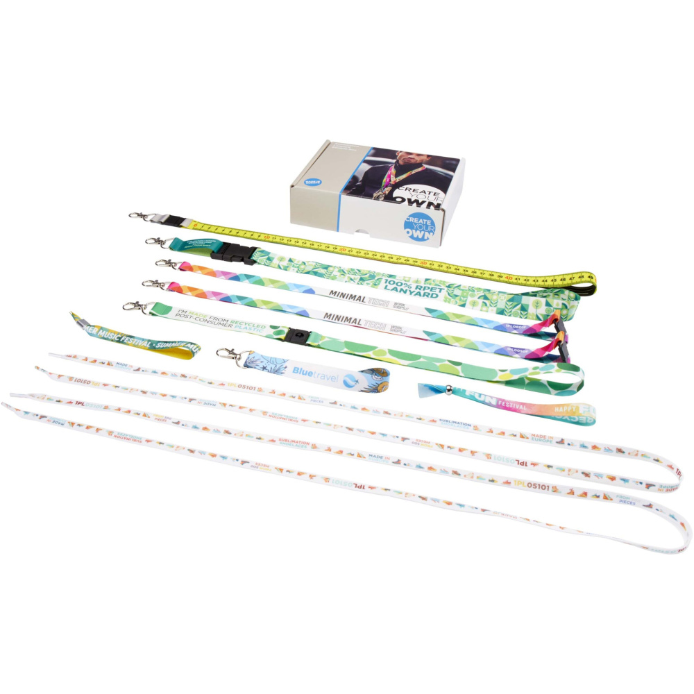 Logo trade corporate gifts picture of: Sublimation lanyards sample box