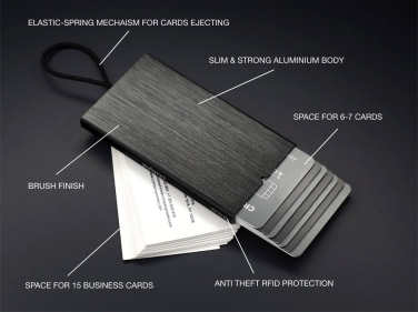 Logotrade corporate gifts photo of: RFID credit and business card holder 126615500