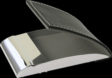 Logo trade business gifts image of: Business card holder 52904400