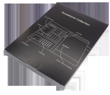 Logo trade promotional merchandise image of: Power Bank Folder 89309100