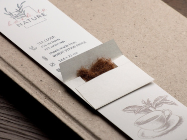 Logo trade advertising product photo of: Recycled Tea Notebook 209734000