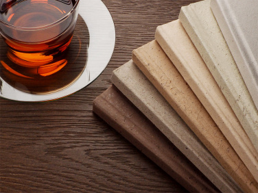 Logo trade promotional items picture of: Recycled Tea Notebook 209734000