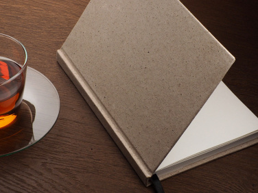 Logo trade promotional products image of: Recycled Tea Notebook 209734000