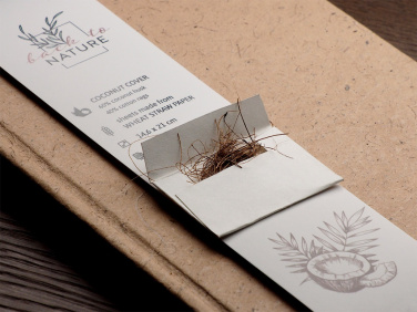 Logo trade promotional item photo of: Recycled Coconut Notebook 209734100