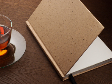 Logo trade promotional products picture of: Recycled Coconut Notebook 209734100