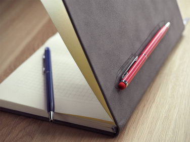 Logo trade promotional item photo of: Magnetic notebook with a pen 124715100