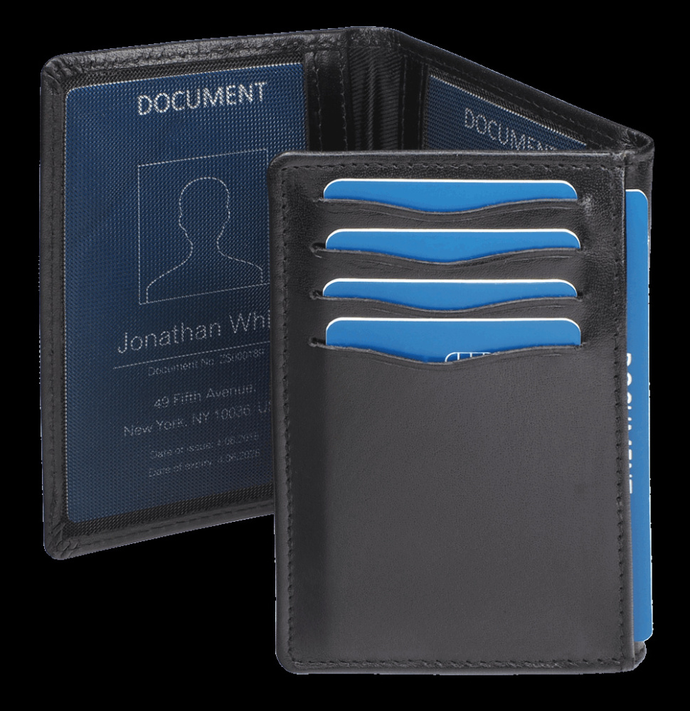 Logotrade promotional merchandise image of: RFID document wallet 20501300