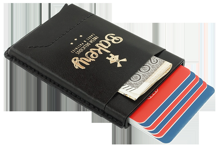 Logo trade promotional merchandise photo of: RFID wallet 593119