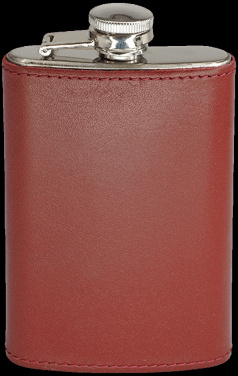 Logo trade business gifts image of: Hip flask 426131