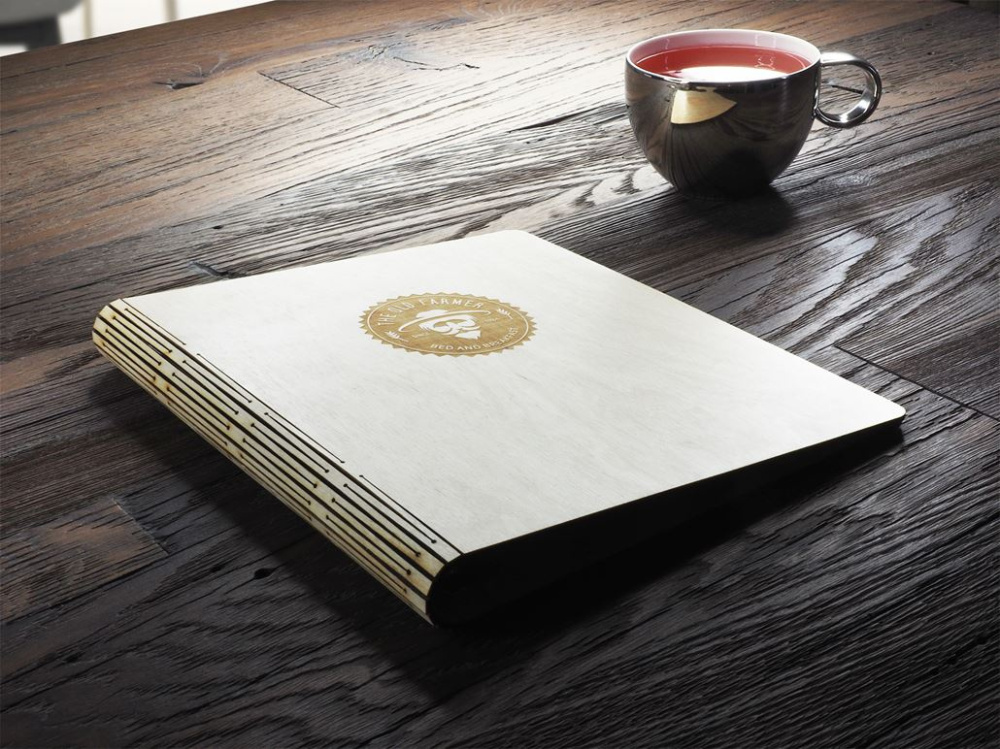 Logo trade promotional products image of: Menu cover 1107121