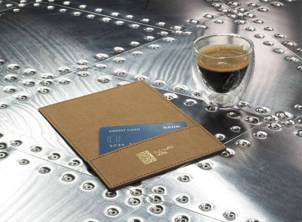 Logo trade promotional giveaways image of: Bill holder 1053106