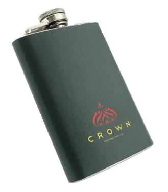 Logo trade advertising products image of: Hip flask 426119