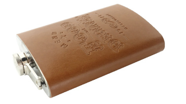 Logo trade promotional giveaways image of: Hip flask 425119